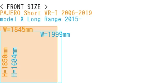 #PAJERO Short VR-I 2006-2019 + model X Long Range 2015-
